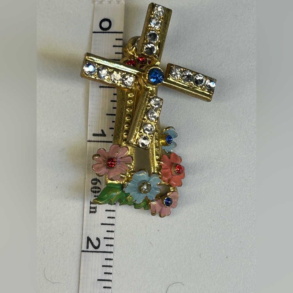 009. Vintage Windmill Articulated Brooch and New Windmill Earrings - Picture 4 of 5